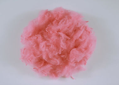 O rosa coloriu a fibra de grampo de poliéster 2.5D*65MM de 100% PSF com bom gerencio