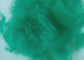 Cor verde reciclada 1.5D*51MM de fibra de grampo de poliéster para tecido não