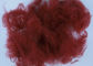 Volume 3D*28MM da fibra de grampo de poliéster do vermelho de vinho PSF com amostras grátis