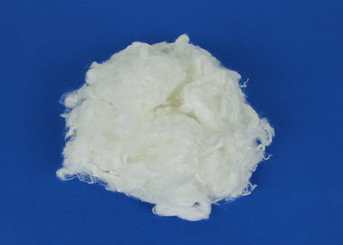 Fibra de grampo viscosa branca crua 1.2D*51mm, anti - fibra de rayon viscoso da distorção