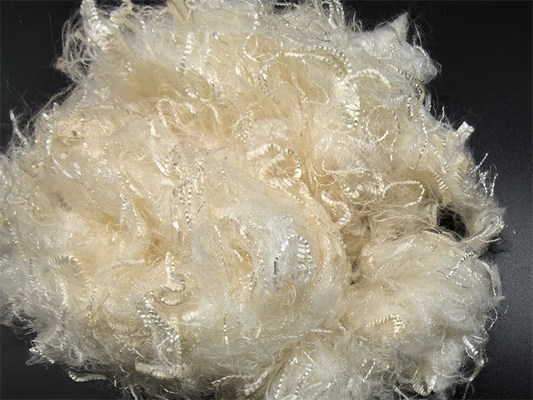 Fibra PPS de polifenileno sulfeto branco com 30% de alongamento e excelente retardância de chama